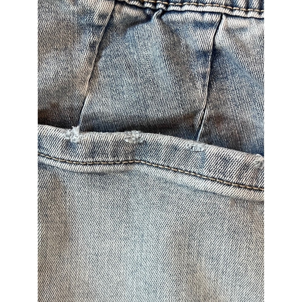 Torrid Weekend Mid-Rise Wide Leg Cropped Jeans 3X Light Blue Denim Casual - Picture 4 of 10